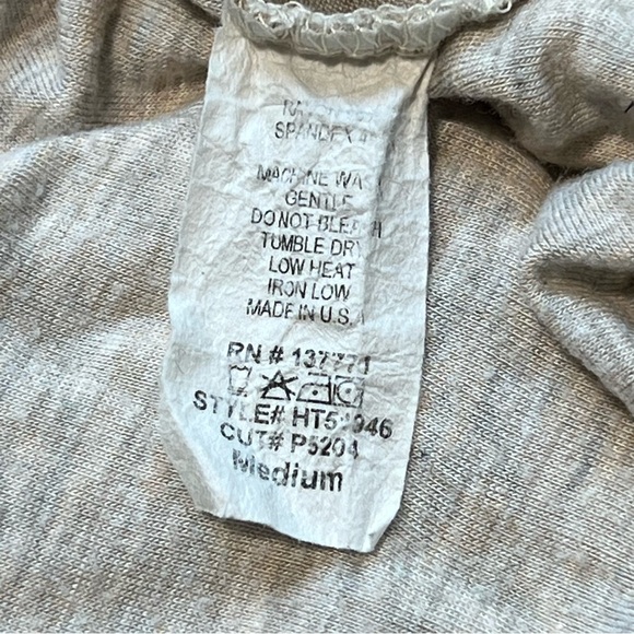 Long Sleeve Top‎ Cut Out Shoulders V-Neck Casual Everyday - Picture 6 of 6